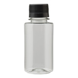 100 Frascos 100ml Pet Vazio P/ Tinta Impressora Refil