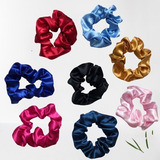 100 Frufrus Scrunchie  Xuxinha De Cabelo Anti Frizz.atacado.