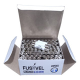 100 Fusível Cerâmico Para Forno Microondas 20a