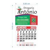 100 Ímã Geladeira Personalizado Foto Lembrancinha Calendário