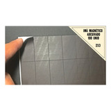 100 Imãs Adesivados 2x3 De Manta Magnética - Cartela C/ 100 