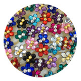 100 Laços Elásticos Flor Pet Para Penteado Banho E Tosa 
