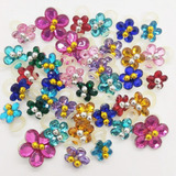 100 Laços Pet Shop Florzinhas Lacinhos Elásticos Penteado