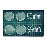 100 Lentes/vidrilhas - 50-50mm+50-55mm P/ Futebol De Botão