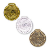 100 Medalhas 55mm H.mérito Ouro Prata