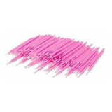 100 Microbrush Cotonete Alongamento Fio A Fio Cílios