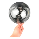 100 Mini Balão Bubble Transparente 5