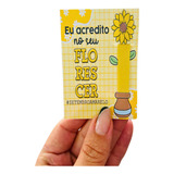100 Mini Lixa Com Cartão Personalizados Mimos Lembrancinhas 