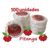 100 Mini Sabonete 20gr Pitanga Luxo Airbnb Spa Motel Hotel