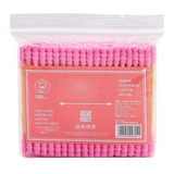 100 Palitos De Madeiras 2 Pontas Designer Sobrancelhas Micro