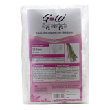 100 Pares De Luvas E 100 Pares De Botas Descartável Manicure