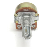 100 Pcs - Potenciômetro 10k Linear Com Eixo L20 Estriado