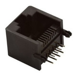100 Peças - Modular Jack Rj45 Fêmea 8p8c 90g 55-05 