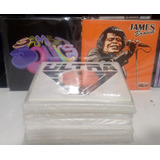 100 Plasticos Capa De Discos Vinil Compacto 19x19x0,15 