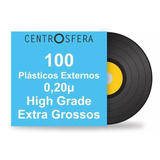 100 Plásticos Externo Grosso. Proteção Para