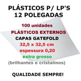 100 Plásticos P/ Lp Vinil Capa