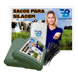 100 Saco Para Silagem 52x110 C/200