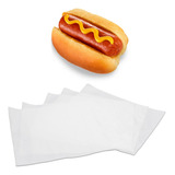 100 Sacos De Plástico Delivery Mini Hot Dog Cachorro Quente
