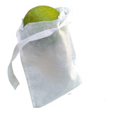 100 Sacos De Tnt 40 Para Proteção De Frutas No Pé 28x45 Cm