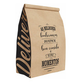 100 Sacos Kraft Delivery P - As Melhores Lembranças (mod 04)