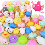 100 Squishy Mochi Bichinho Macio De