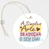 100 Tag A Simples Arte De Adoçar O Seu Dia Bolos E Doces 4cm