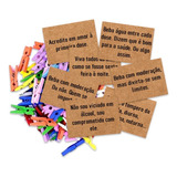 100 Tags Kraft Para Bebidas Frases Divertidas C/ Pregador
