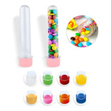 100 Tubetes 13cm Várias Cores Lembrancinha Festa Atacado
