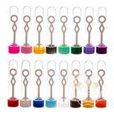 100 Tubetes Bolha De Sabão 13cm Acrílico - Lembrancinhas 