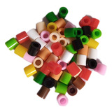 100 Un Anilha De Marcação Canários 3,0 Mm Aberta Colorida
