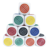 100 Unidades De Dados Coloridos Artesanais, Conjunto De