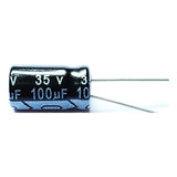 100 X Capacitor Eletrolítico 100uf X