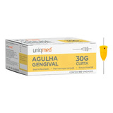 100 Agulha Gengival Seringa Carpule Curta 30g 0 30mmx25mm