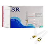 100 Agulha Gengival Seringa Carpule Curta 30g 22mmx0 30mm Sr