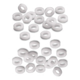 100 Arruelas De Nylon P Parafusos De Afinação De Bateria