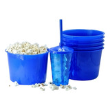 100 Baldes Pipoca 1 5l 100 Copos Twister 400ml