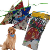 100 Bandanas Pet Shop Banho E Tosa Atacado P Cachorros Gatos