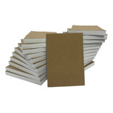 100 Bloco 100 Folhas 7x10 Rascunho Bloquinho Comanda Sulfite