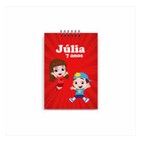 100 Bloquinhos Personalizados 10x7cm 100 Canetas