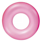 100 Boias Neon Mor 90 Cm Redonda Inflável Piscina Praia