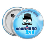 100 Botons Outubro Rosa Novembro Azul Outr51