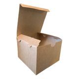 100 Caixas Para Hambúrguer Delivery 10 7 X 10 7 X 7 5 Cm
