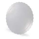 100 Cake Boards Base Laminada P Bolo 20cm Ouro Prata Branco