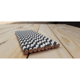 100 Canudo De Papel Drink Colorido Biodegradavel Descartável Cor Branco E Preto