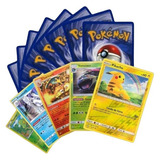 100 Cartas Pokémon 5 Brilhantes