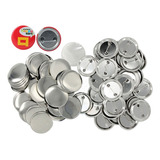 100 Conjunto pacote 32mm Design Acrílico Botão Crachá
