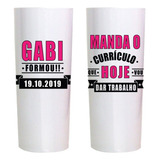 100 Copo Long Drink 350ml Personalizado Casamento Lembranci
