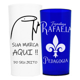 100 Copos Long Drink 320ml Personalizados Acrilico Frent ver