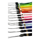 100 Cordões Crachás 12mm X 85cm Com Ponteiras Pendrive