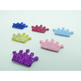 100 Coroas 2 5cm Adesivos Eva Petshop Cães E Gatos